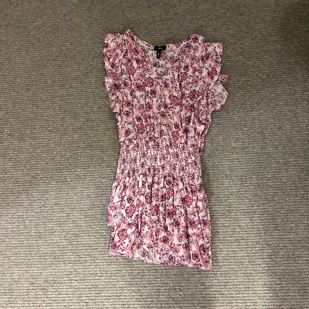 Aqua Bloomingdale’s dress